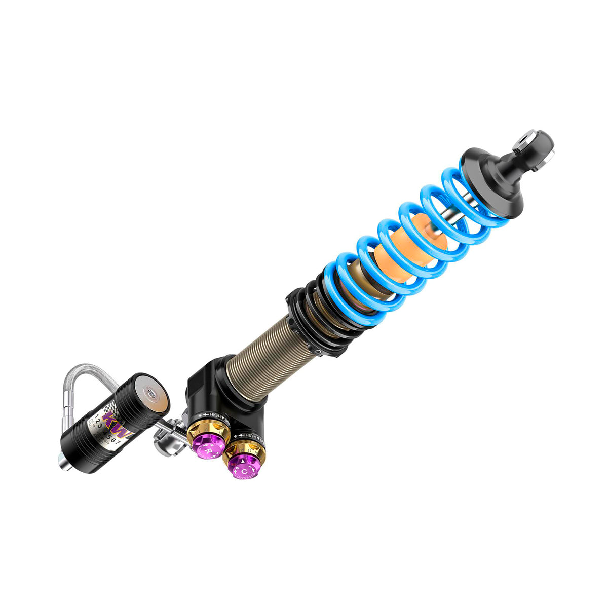 KW V5 Coilover Kit for 2004–2005 Porsche Carrera GT, part 3097100A, image 4
