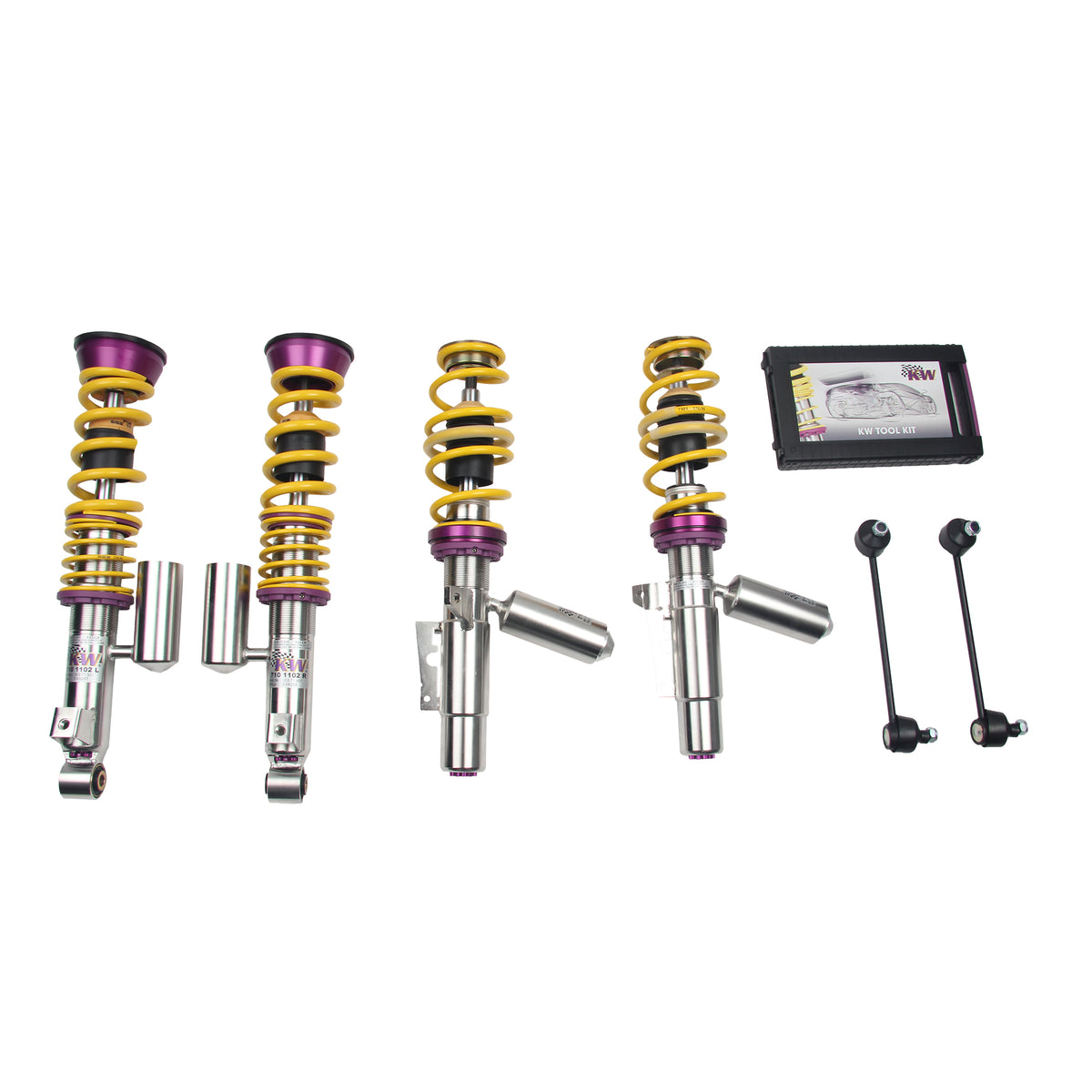 KW V3 Coilover Kit for 2000–2005 Porsche 911, part 35271003, image 1