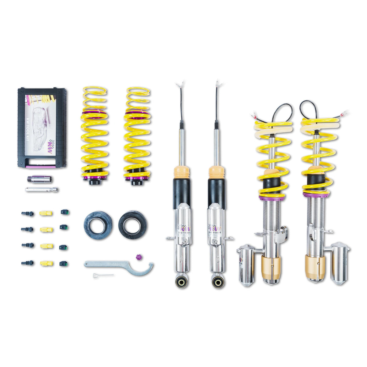 KW DDC P&P Coilover Kit for 2015–2020 BMW M3 / BMW M4, part 39020039, image 1