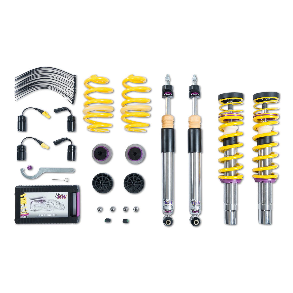KW V3 Coilover Kit Bundle for 2018–2021 Audi RS5 / Audi RS5 Sportback, part 352100CJ, image 1