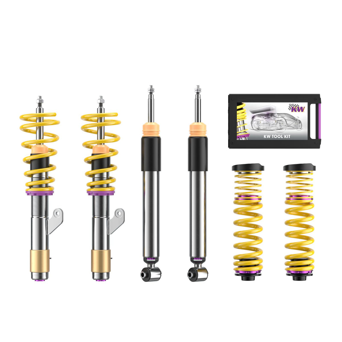 KW V3 Coilover Kit for 2013–2020 BMW 320i xDrive / BMW 328i xDrive / BMW 335i xDrive + More, part 3522000S, image 1