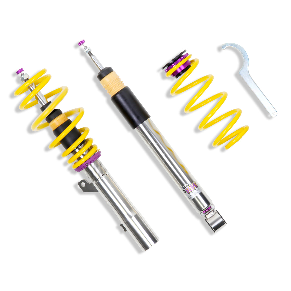 KW V3 Coilover Kit for 2008–2009 Audi TT, part 35281030, image 2