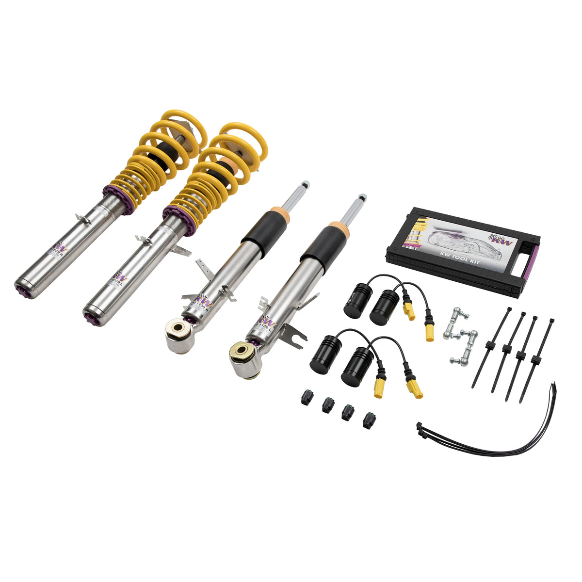 KW V3 Coilover Kit Bundle for 2014–2019 BMW X5 / BMW X6, part 352200AM, image 2