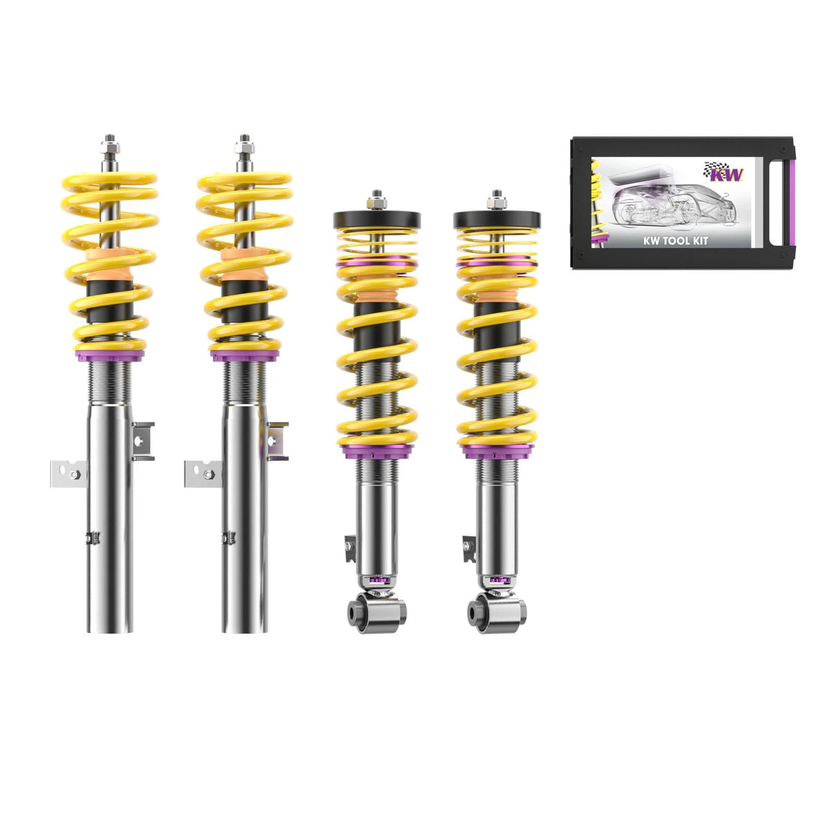 KW V3 Coilover Kit Bundle for 2020–2025 BMW X3 / BMW X4, part 352200DE, image 1