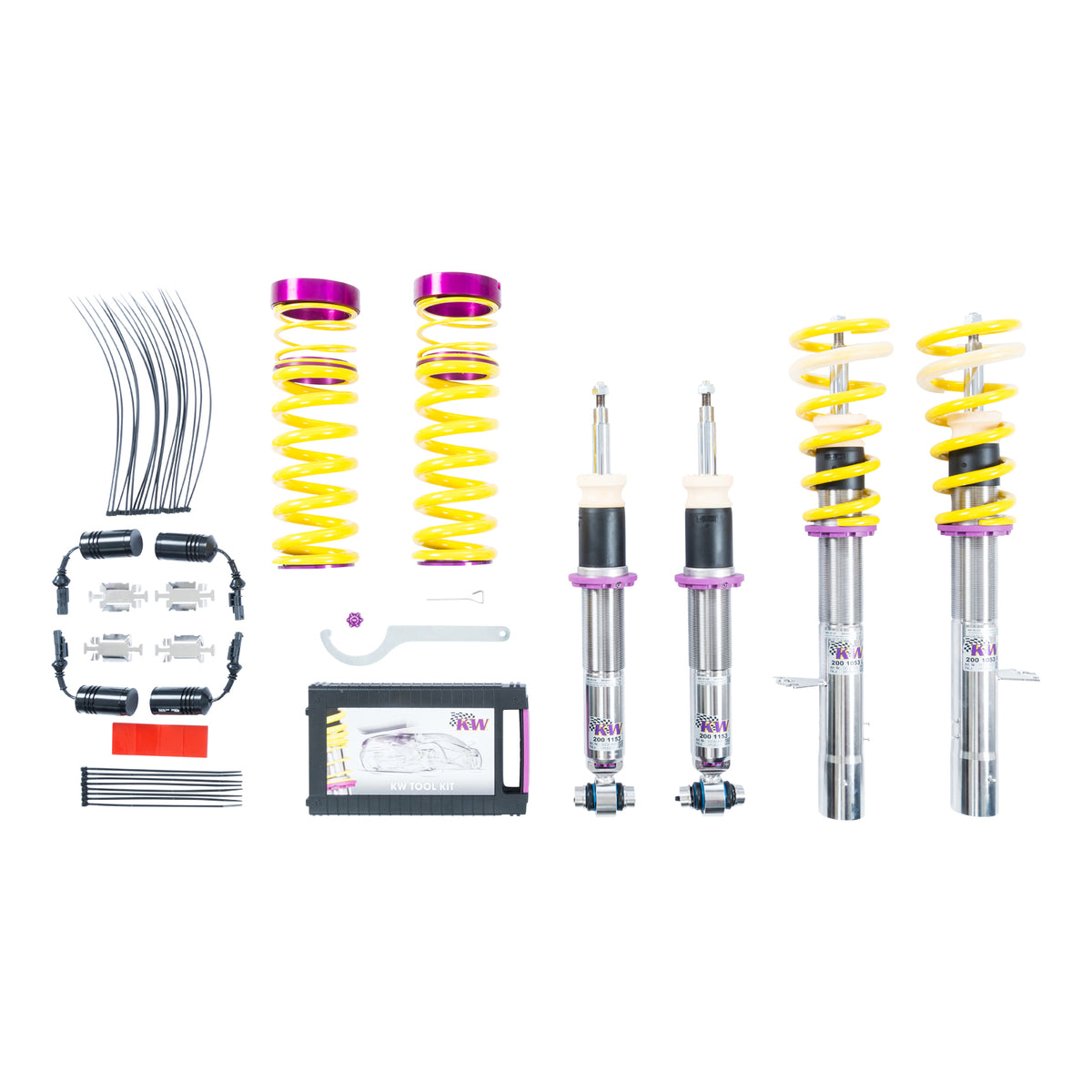 KW V3 Coilover Kit Bundle for 2019–2026 BMW X5, part 352200CR, image 1