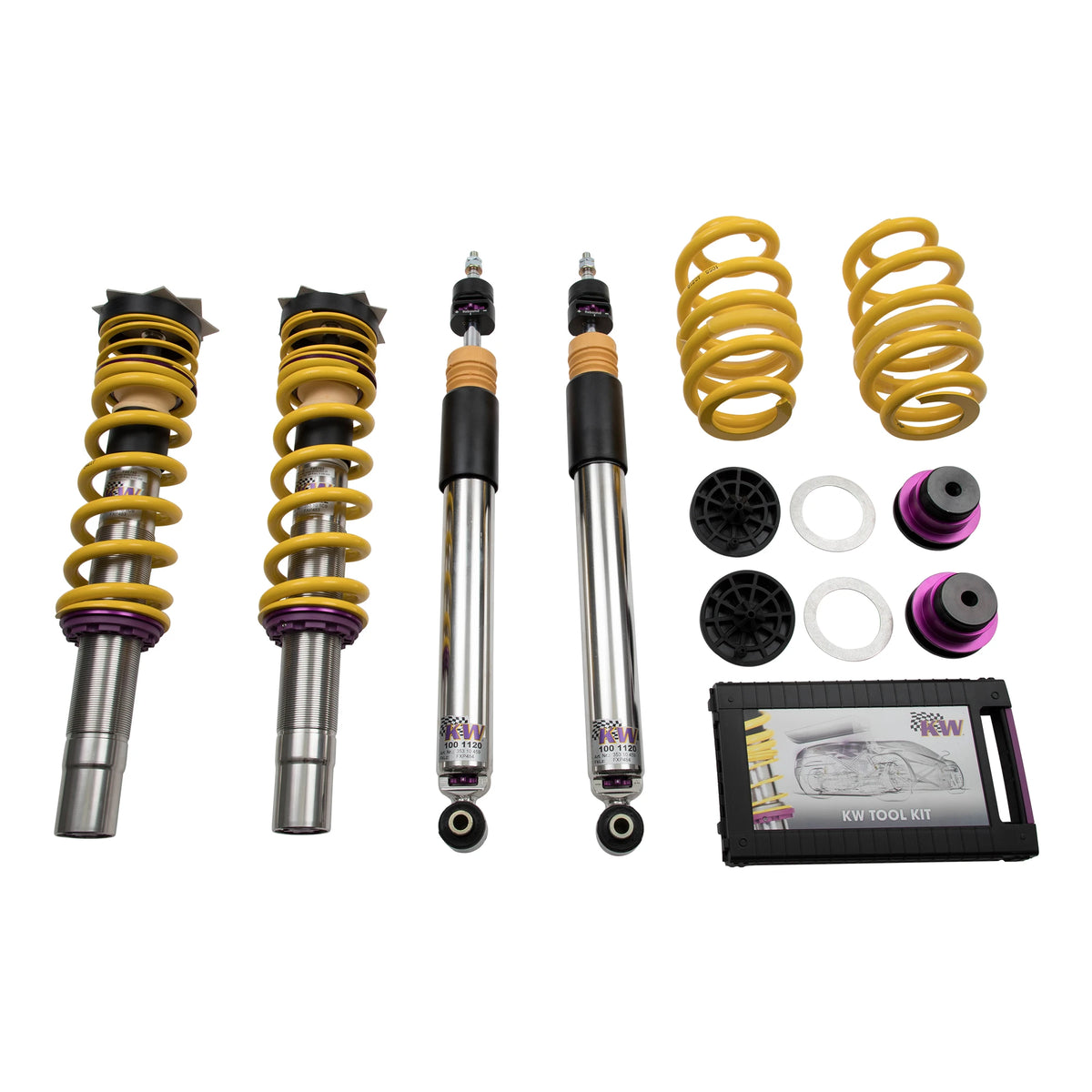 KW V3 Coilover Kit for 2018–2024 Audi RS5 / Audi S5 / Audi RS5 Sportback, part 352100BS, image 1