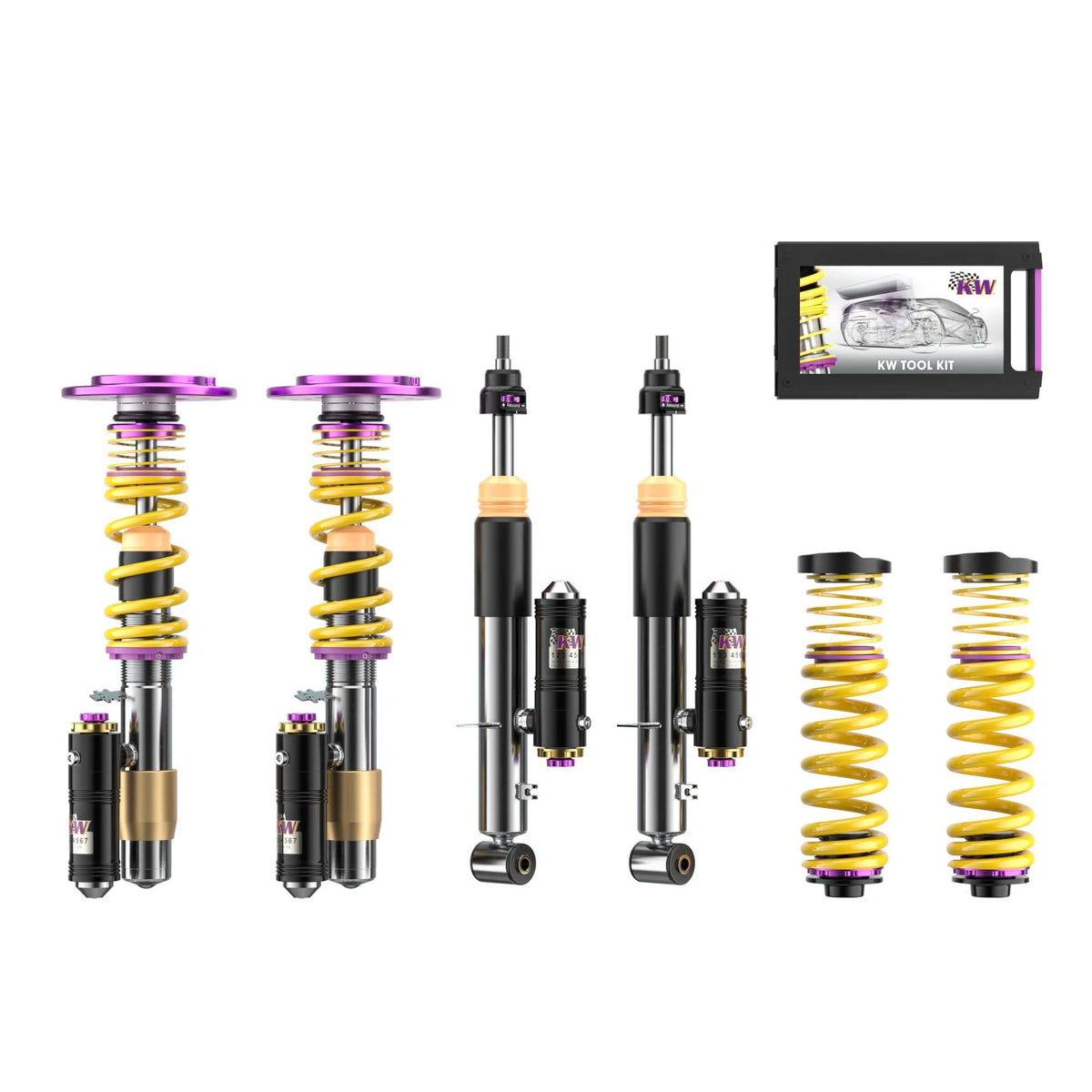 KW V4 Clubsport Kit for 2014–2021 BMW 228i / BMW 228i xDrive / BMW 230i + More, part 397202AK, image 1