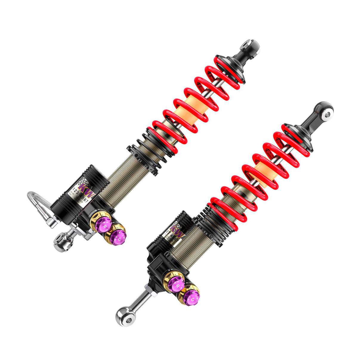 KW V5 Coilover Kit for 2004–2005 Porsche Carrera GT, part 3097100A, image 3