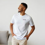 BMW Enthusiast in a Bavarian Werk Shop Tee Shirt