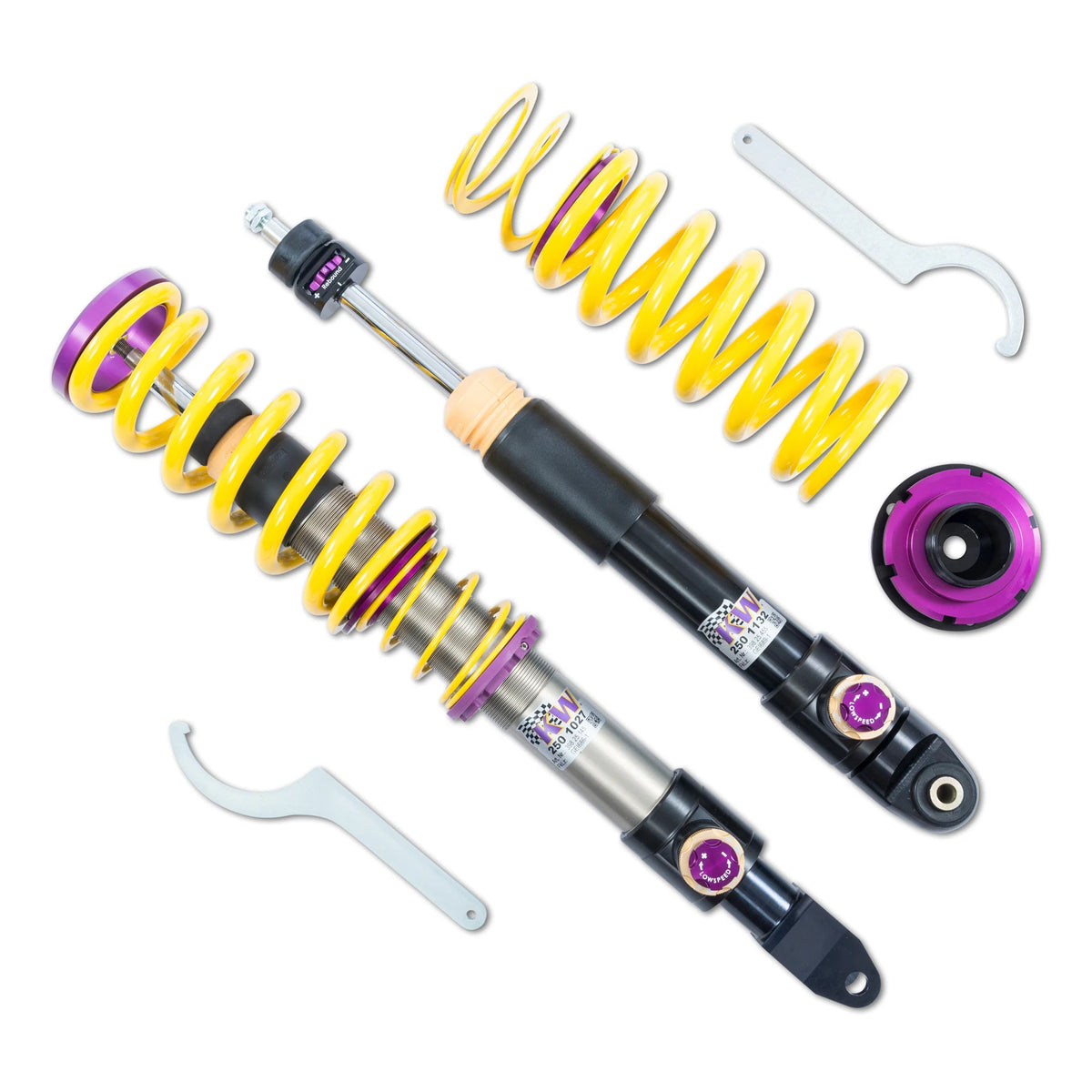KW V4 Coilover Kit Bundle for 2017–2021 Mercedes-Benz C63 AMG / Mercedes-Benz C63 AMG S, part 3A725089, image 2