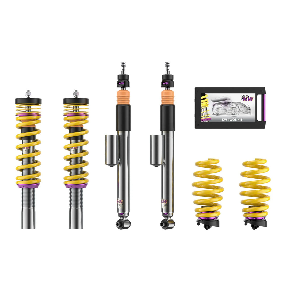 KW V3 Coilover Kit Bundle for 2018–2025 Audi S5 Sportback, part 352100BV, image 1