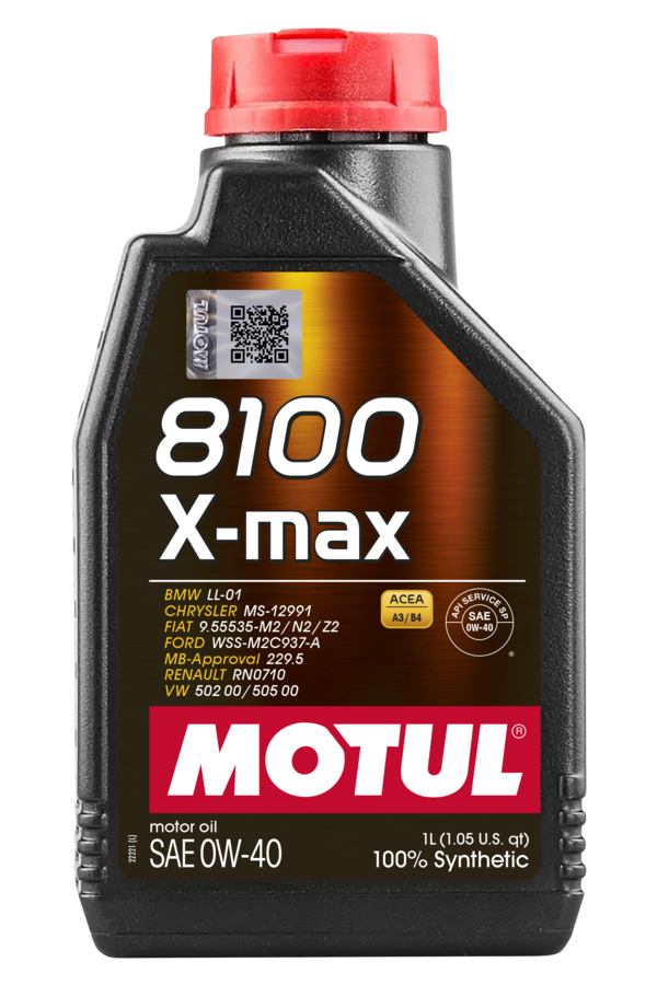 Motul 8100 X-MAX 0W-40 – product detail view 2