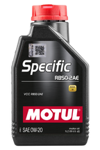 Motul SPECIFIC RBS0-2AE 0W-20 – specifications and dimensions